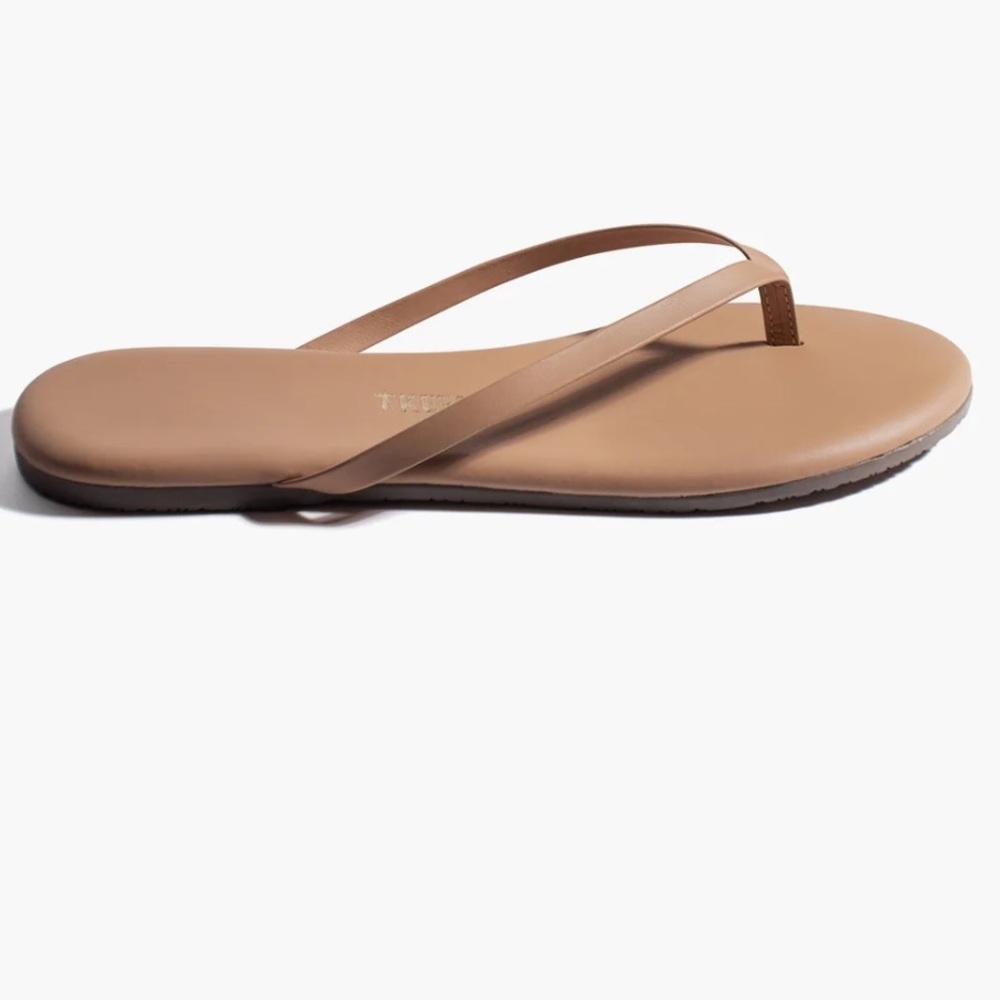 NWOT TKEES Lily Nudes Sandals with dust bag - Picture 9 of 12